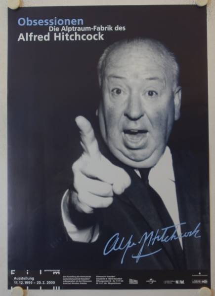 Obessionen - Die Alptraumfabrik des Alfred Hitchcock original release german exhibition poster